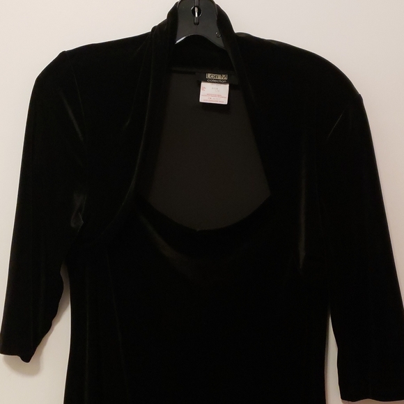 Lori M Collection Dress with Attached Jacket - Picture 3 of 6